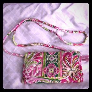 Vera Bradley crossbody wallet